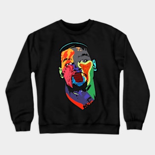 Kevin D Colorful Art Crewneck Sweatshirt